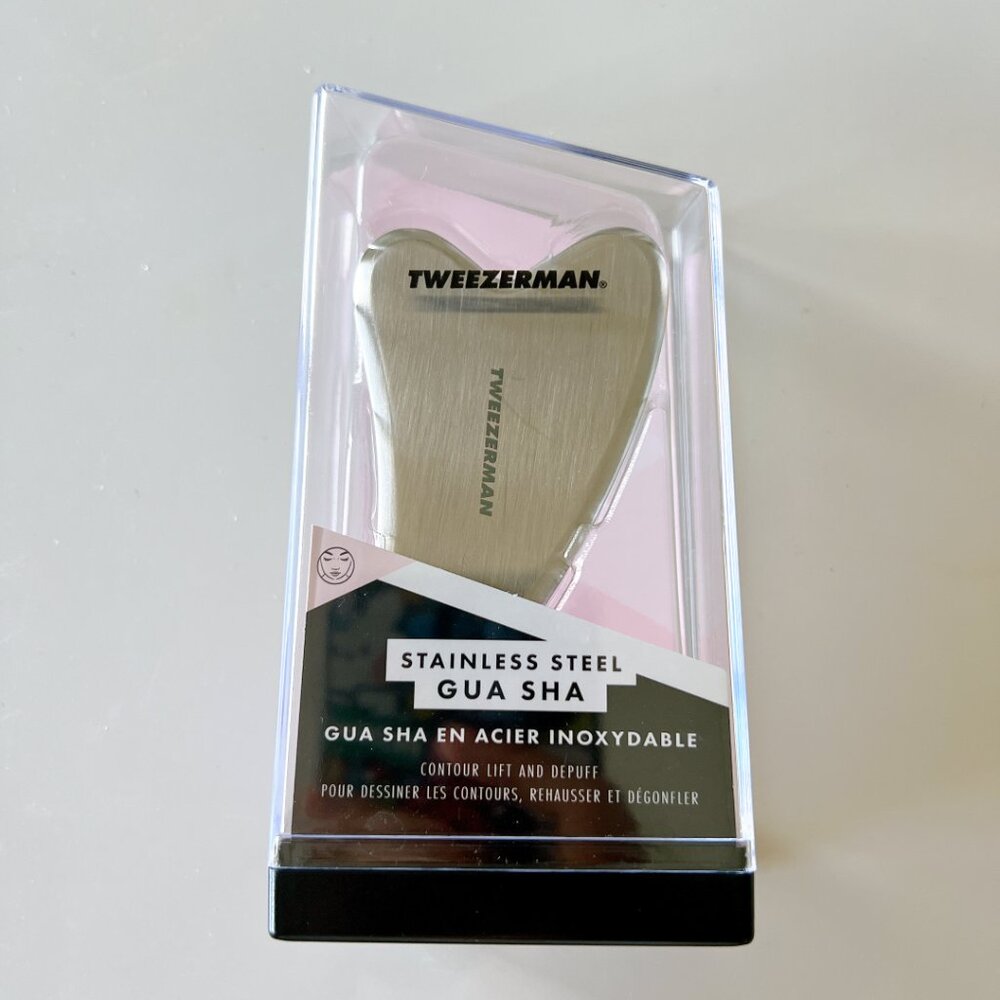 Tweezerman Stainless Steel Gua Sha - New in box